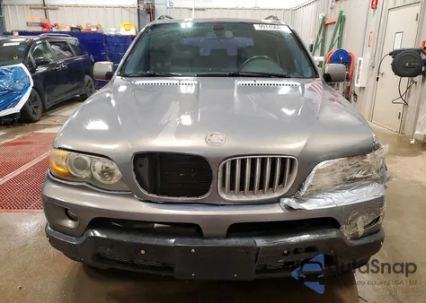 2006 BMW X5 4.4I z USA, uszkodzony, nr VIN 5UXFB53596LV27100